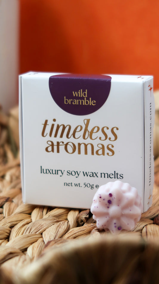Wild Bramble Wax Melt Box - Purple Flower Shapes