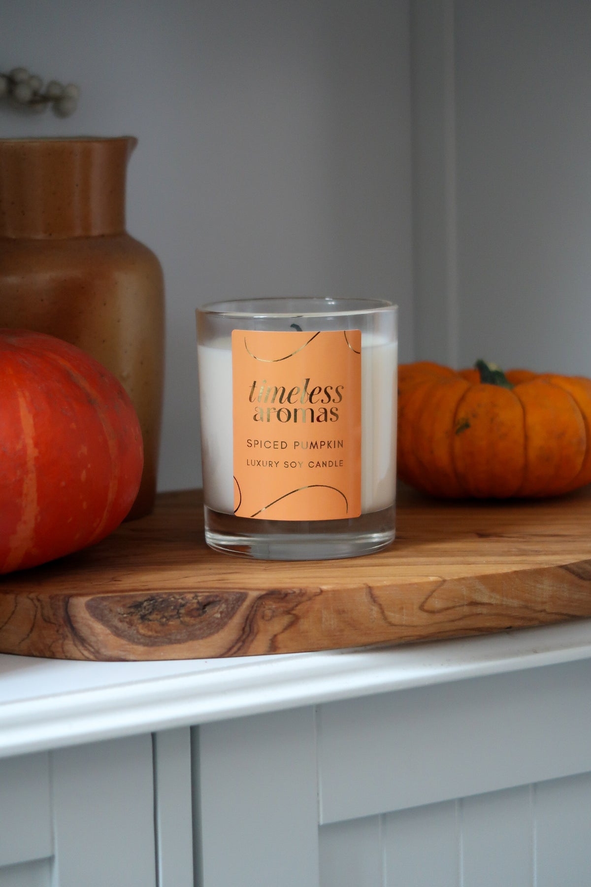 Spiced Pumpkin Candle – 20cl | Timeless Aromas
