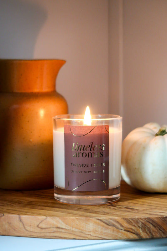 Fireside Treats Candle – 20cl | Timeless Aromas