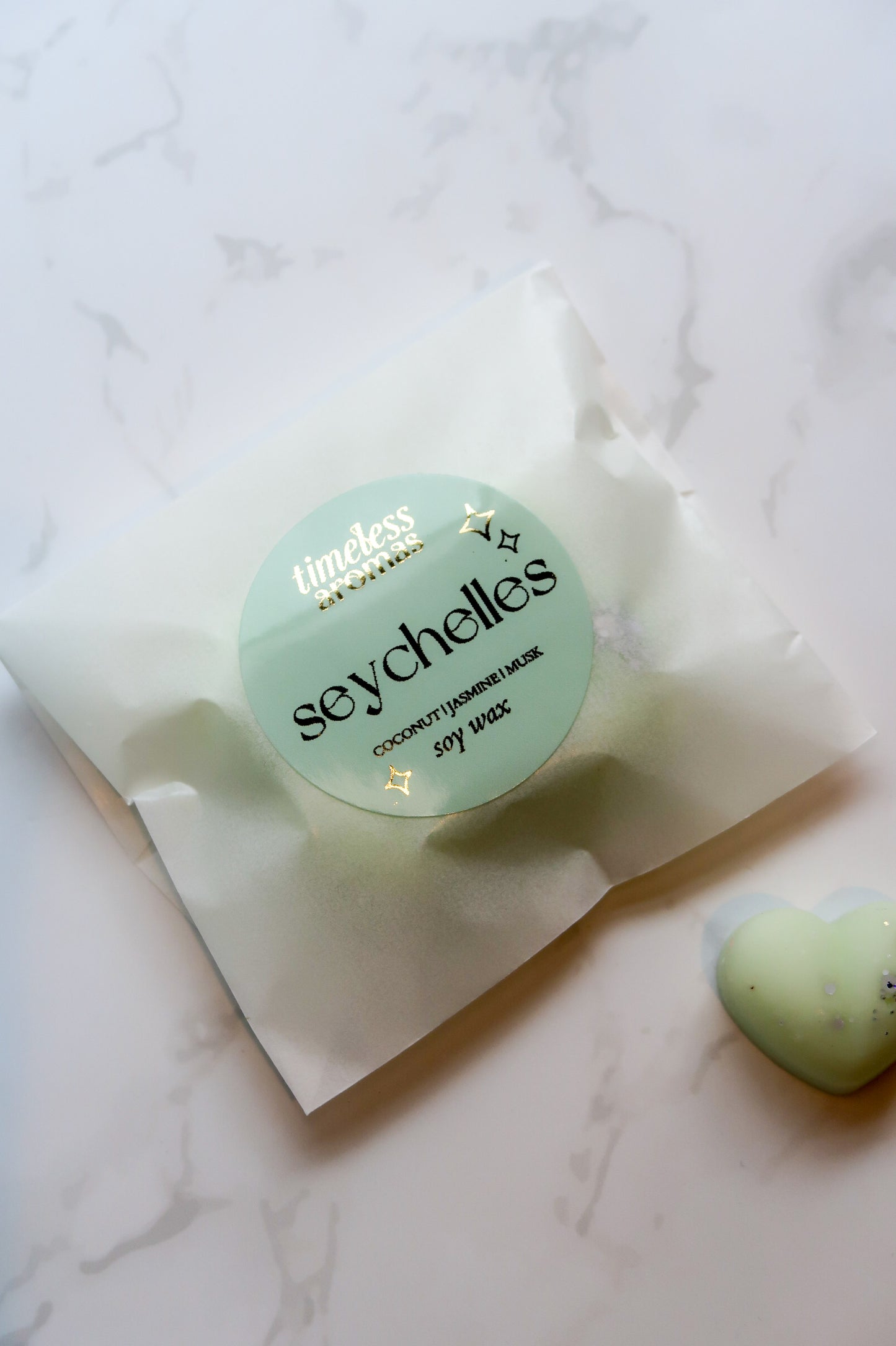 Seychelles Soy Wax Melts - Coconut, Jasmine & Musk Scent | Home Fragrance