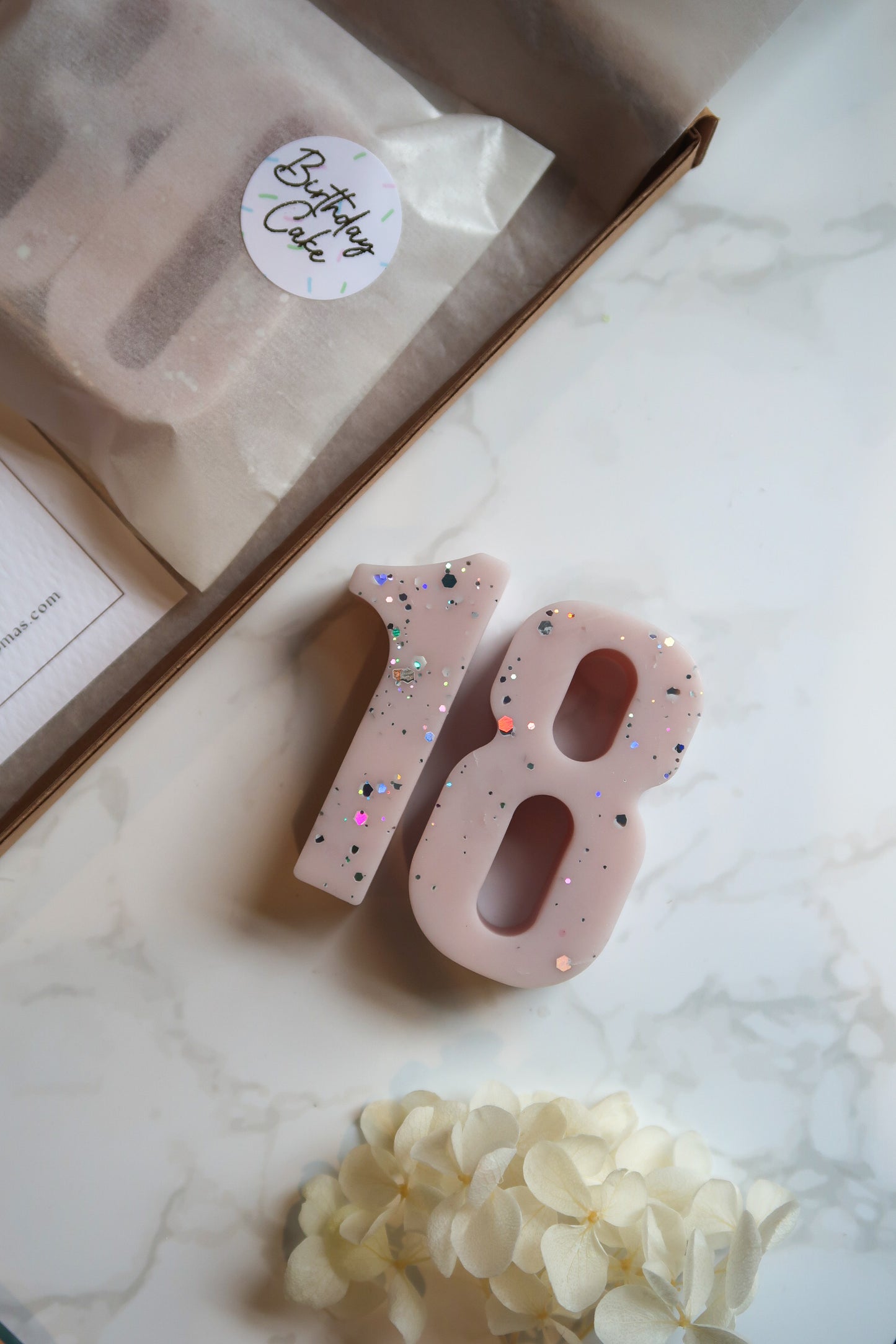 Birthday Number and Cupcake Gift Set