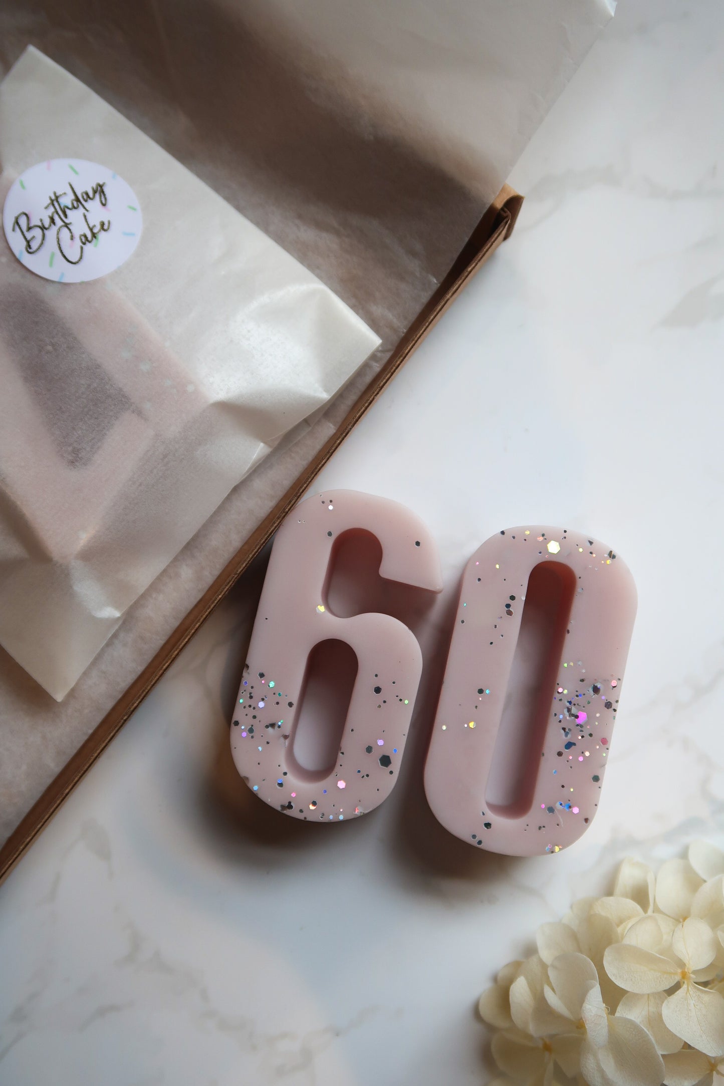 Birthday Number and Cupcake Gift Set