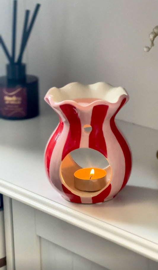 Pink & Red Wax Burner - Limited Edition