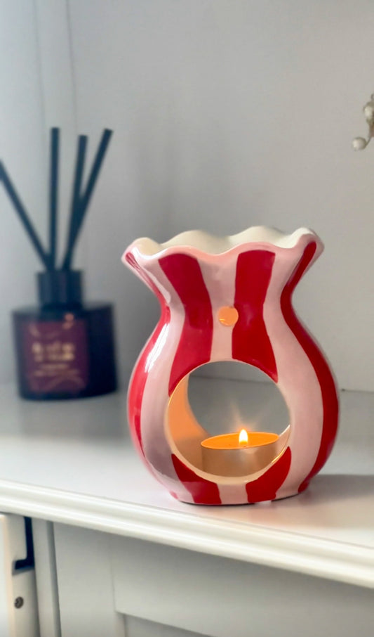 Pink & Red Wax Burner - Limited Edition