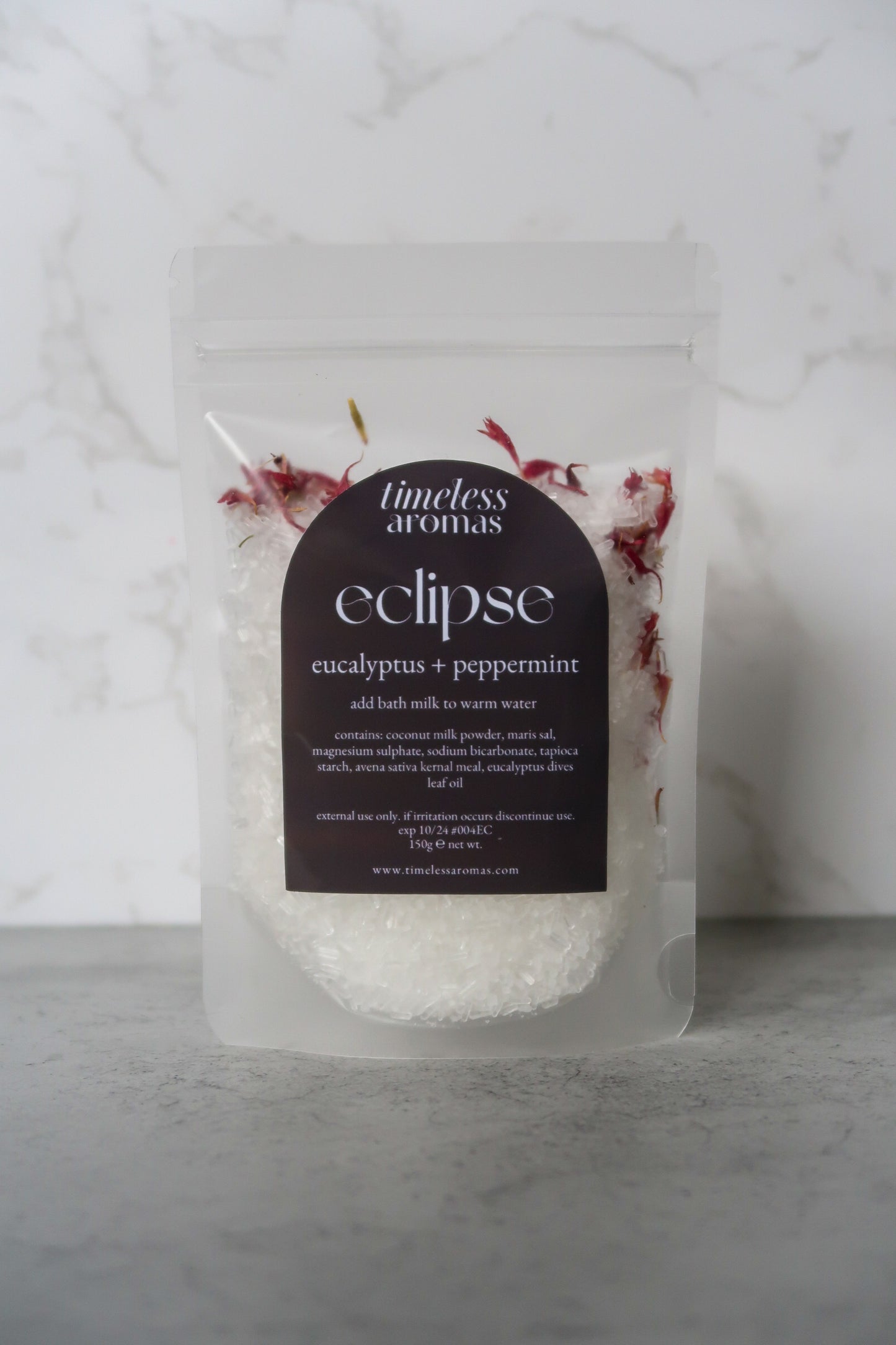 Eclipse Bath Milk - Eucalyptus and Peppermint | 150g Pouch