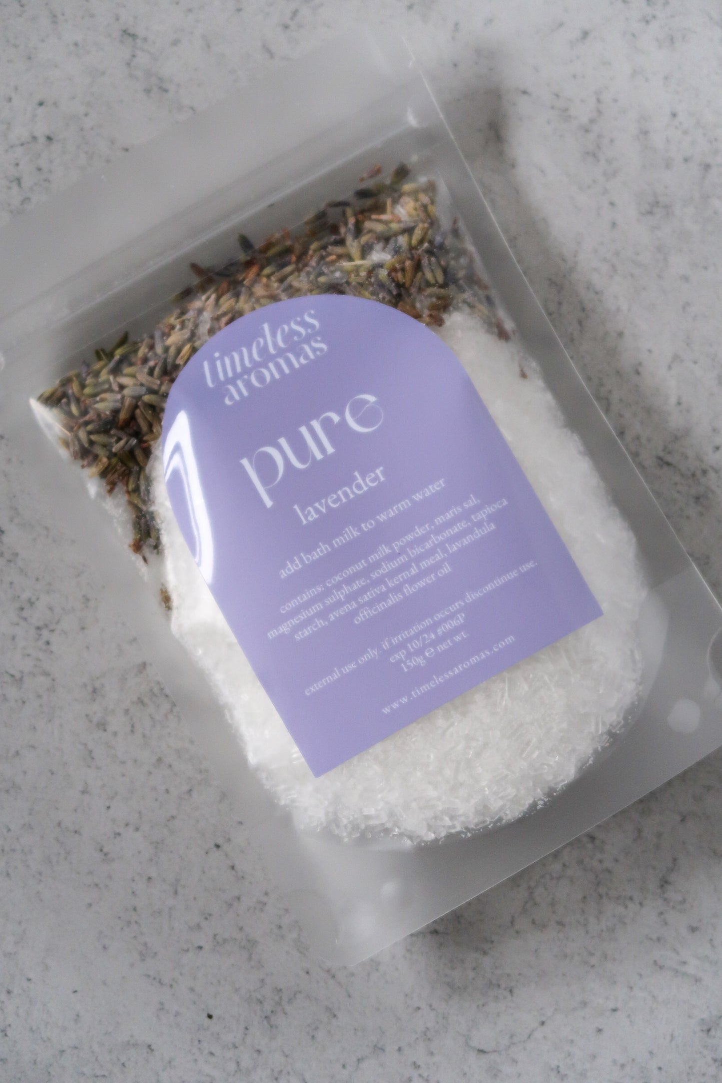 Pure Bath Milk - Lavender | 150g Pouch