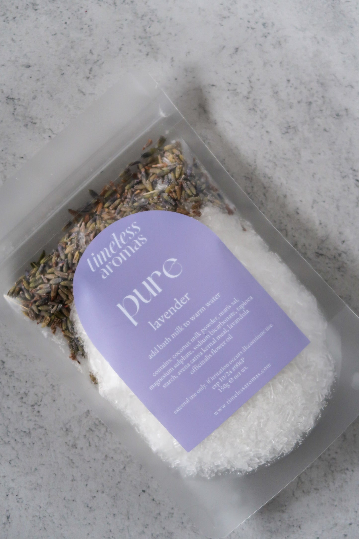 Pure Bath Milk - Lavender | 150g Pouch