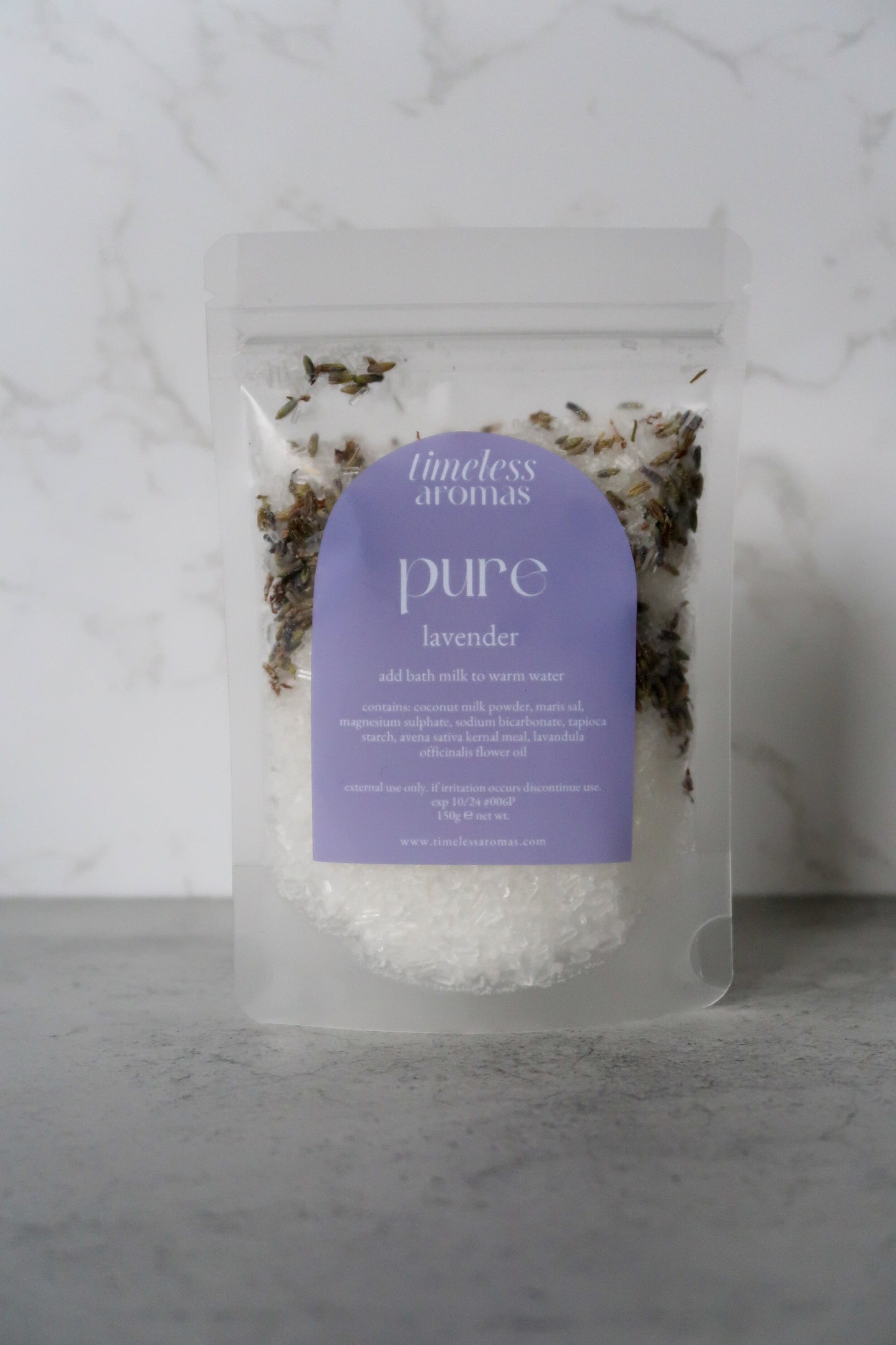 Pure Bath Milk - Lavender | 150g Pouch