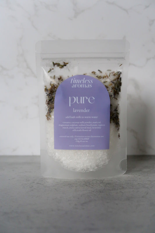 Pure Bath Milk - Lavender | 150g Pouch