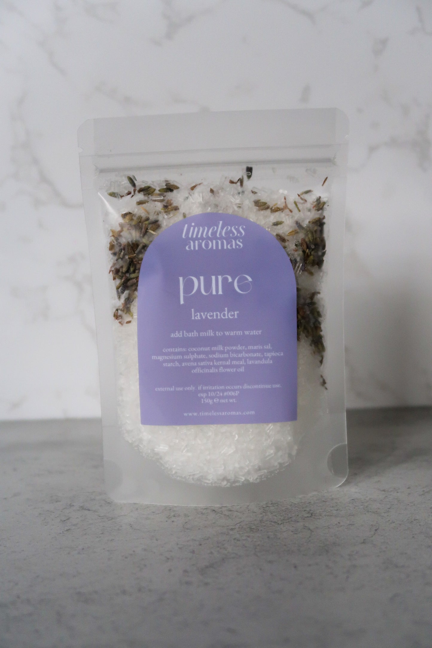 Pure Bath Milk - Lavender | 150g Pouch